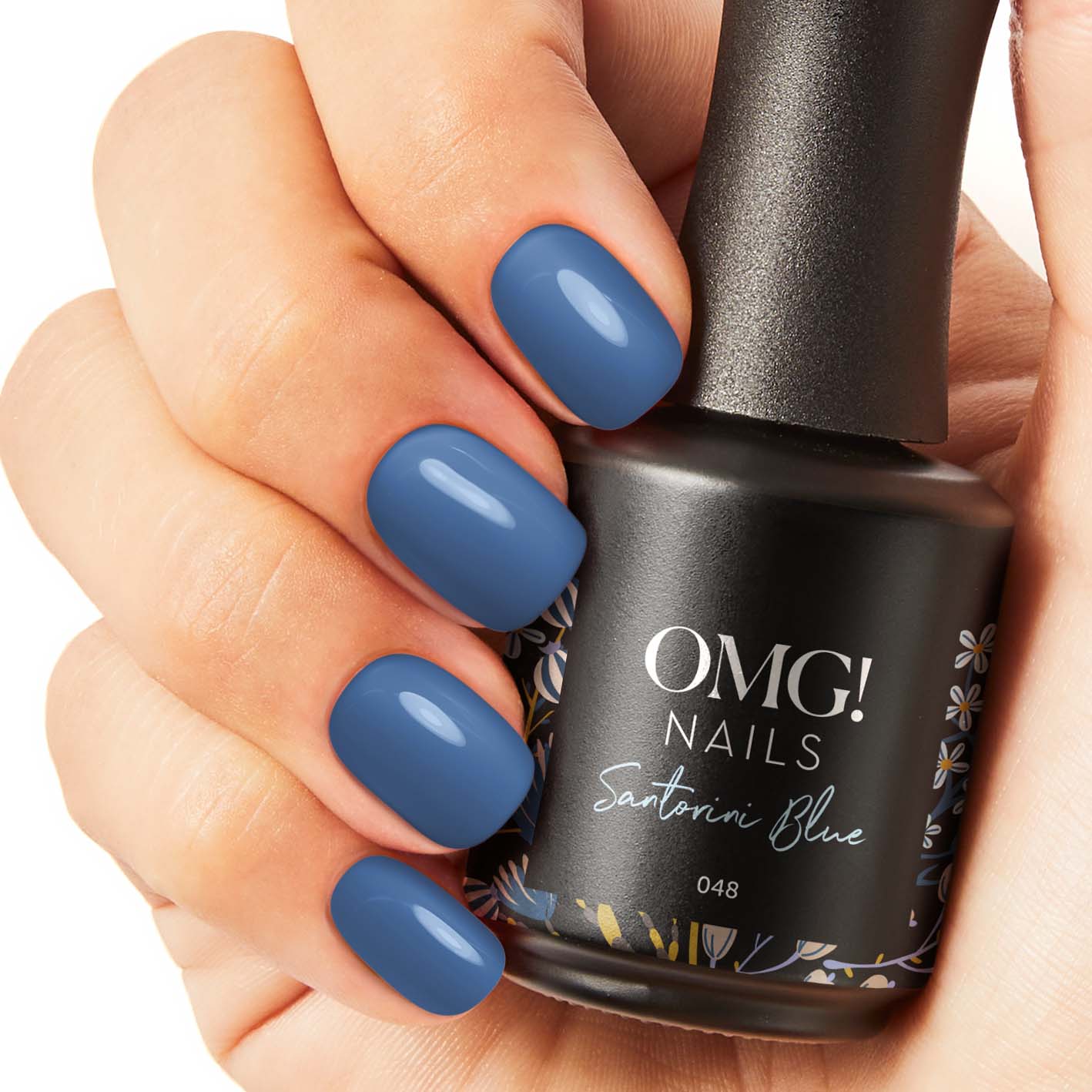 Santorini Blauer Gel-Nagellack
